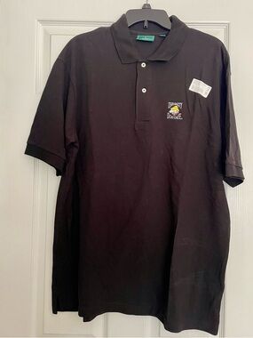Men's Salty Dog Cafe black Polo, Size L